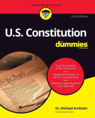Title: U.S. Constitution For Dummies, Author: Michael Arnheim