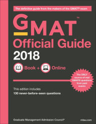 Title: GMAT Official Guide 2018: Book + Online, Author: GMAC (Graduate Management Admission Council)