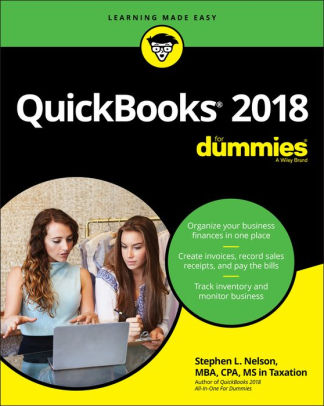 Quickbooks 2018 For Dummies By Stephen L Nelson Pap!   erback Barnes - quickbooks 2018 for dummies