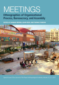 Title: Meetings: Ethnographies of Organizational Process, Bureaucracy and Assembly / Edition 1, Author: Hannah Brown