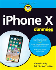 Title: iPhone X For Dummies, Author: Edward C. Baig