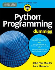 Title: Python Programming For Dummies (B&N Exclusive), Author: John Paul Mueller