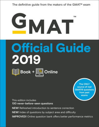 Gmat Official Guide 2019 Book Online By Gmac Graduate