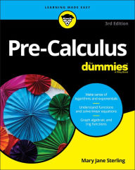Title: Pre-Calculus For Dummies, Author: Mary Jane Sterling