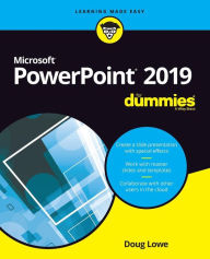 Download google books to pdf free PowerPoint 2019 For Dummies by Doug Lowe DJVU MOBI iBook