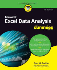 Title: Excel Data Analysis For Dummies, Author: Paul McFedries