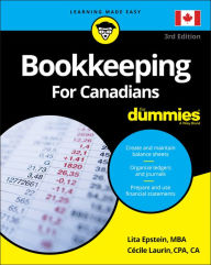 Title: Bookkeeping For Canadians For Dummies, Author: Lita Epstein