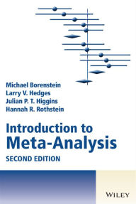 Title: Introduction to Meta-Analysis, Author: Michael Borenstein
