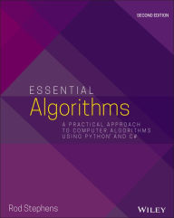 Title: Essential Algorithms: A Practical Approach to Computer Algorithms Using Python and C#, Author: Rod Stephens