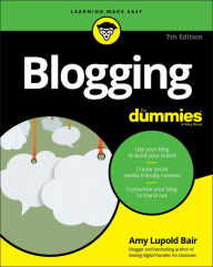 Title: Blogging For Dummies, Author: Amy Lupold Bair