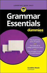 Title: Grammar Essentials For Dummies, Author: Geraldine Woods