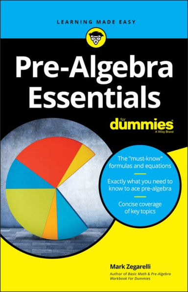 Pre-Algebra Essentials For Dummies