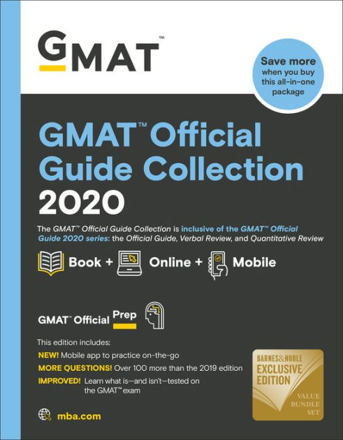 The GMAT Official Guide Collection 2020 (B&N Exclusive Edition) by GMAC ...