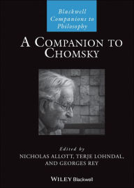 Title: A Companion to Chomsky, Author: Nicholas Allott