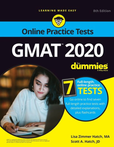 GMAT For Dummies 2020: Book + 7 Practice Tests Online + Flashcards