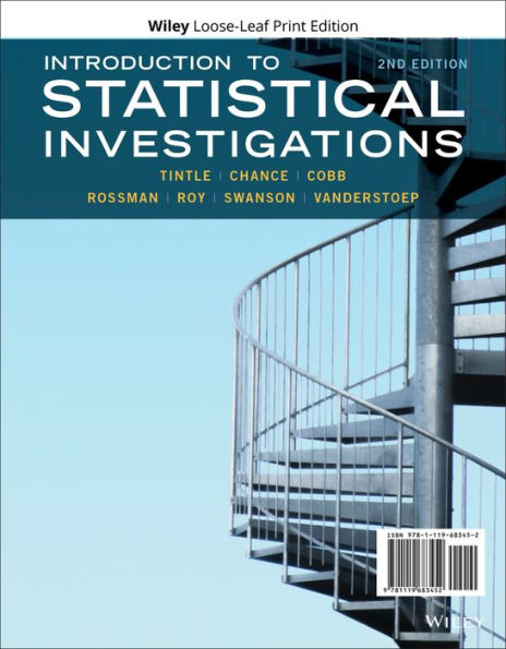 Introduction to Statistical Investigations