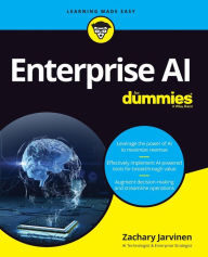 Title: Enterprise AI For Dummies, Author: Zachary Jarvinen