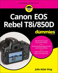 Title: Canon EOS Rebel T8i/850D For Dummies, Author: Julie Adair King