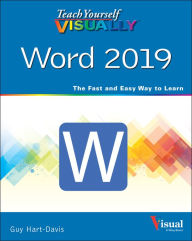 Download free ebook Teach Yourself VISUALLY Word 2019 by Guy Hart-Davis English version 