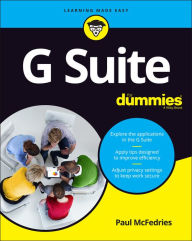 Title: G Suite For Dummies, Author: Paul McFedries