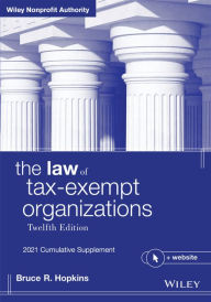 Title: The Law of Tax-Exempt Organizations, + Website: 2021 Cumulative Supplement, Author: Bruce R. Hopkins