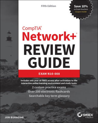 CompTIA Network+ Review Guide: Exam N10-008 by Jon Buhagiar, Paperback Sns-Brigh10