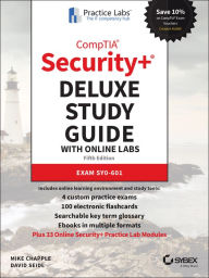 Title: CompTIA Security+ Deluxe Study Guide with Online Labs: Exam SY0-601, Author: Mike Chapple