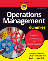 Title: Operations Management For Dummies, Author: Mary Ann Anderson