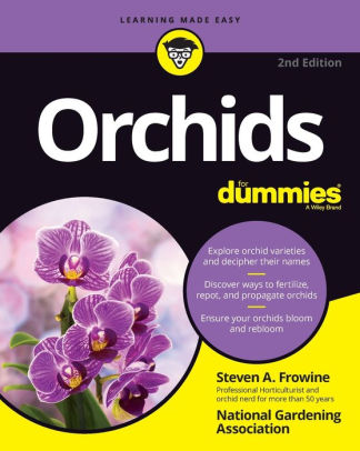 Title: Orchids For Dummies, Author: Steven A. Frowine, National Gardening Association
