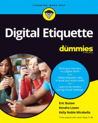 Title: Digital Etiquette For Dummies, Author: Eric Butow