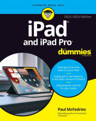 Download best seller books iPad and iPad Pro For Dummies by Paul McFedries, Edward C. Baig 9781119875734 in English 