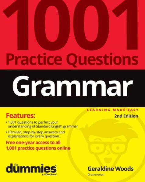 Grammar: 1001 Practice Questions For Dummies (+ Free Online Practice)