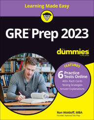 Title: GRE Prep 2023 For Dummies with Online Practice, Author: Ron Woldoff