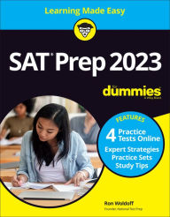 Epub free books download SAT Prep 2023 For Dummies with Online Practice by Ron Woldoff in English  9781119886792