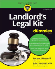 Title: Landlord's Legal Kit For Dummies, Author: Robert S. Griswold