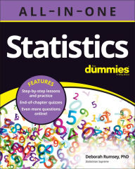 Google books download free Statistics All-in-One For Dummies 9781119902560 by Deborah J. Rumsey, Deborah J. Rumsey