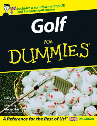 Golf For Dummies Nook Book