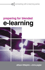 Title: preparing for blended e-learning, Author: Allison Littlejohn