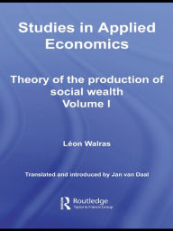 Title: Studies in Applied Economics, Author: Léon Walras