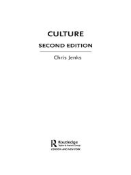 Title: Culture, Author: Chris Jenks