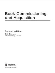 Title: Book Commissioning and Acquisition, Author: Gill Davies