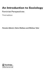 Title: An Introduction to Sociology: Feminist Perspectives, Author: Pamela Abbott