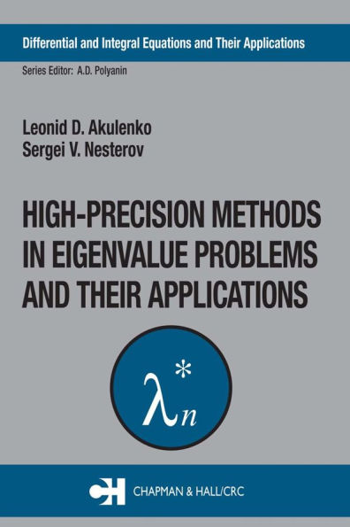 High-Precision Methods in Eigenvalue Problems and Their Applications