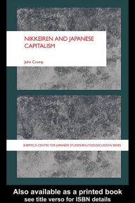 Title: Nikkeiren and Japanese Capitalism, Author: John Crump