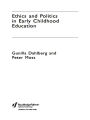 Ethics and Politics in Early Childhood Education