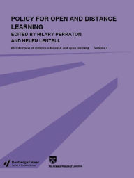 Title: Policy for Open and Distance Learning: World review of distance education and open learning Volume 4, Author: Helen Lentell