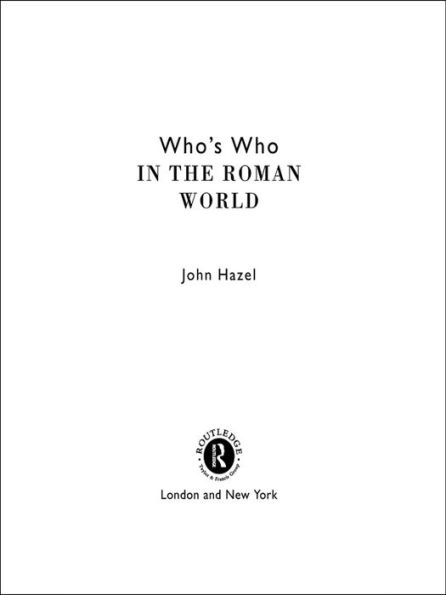 Who's Who in the Roman World