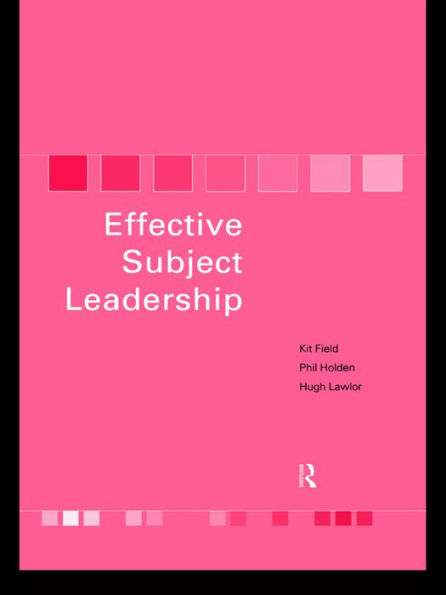 Effective Subject Leadership