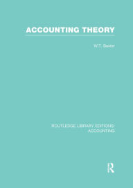 Title: Accounting Theory, Author: William Baxter