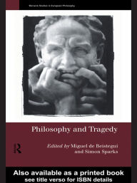 Title: Philosophy and Tragedy, Author: Simon Sparks